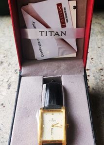 Titan Gold-Tone Watch