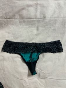 Lace Trim Thong