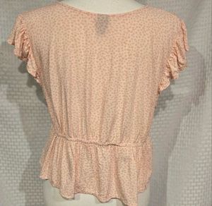 Wild Fable Pink floral Print Top