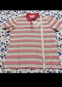 Fila Classic Stripe Shirt** 🩷⚪