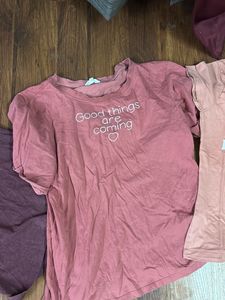 3 Pink Casual Tops