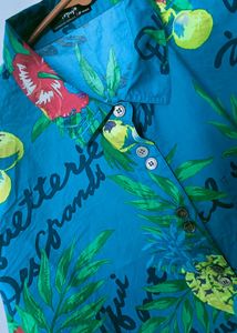 Boys' Floral Printed Cotton  Casual Shirt