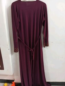 Fancy Women Muslim Wear Strechable Abaya