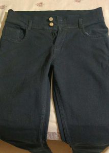 Dark Wash Denim Pants