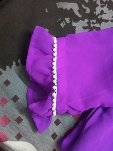 Elegant Purple saree💜😻