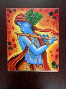 Oil Colour Canvas Painting