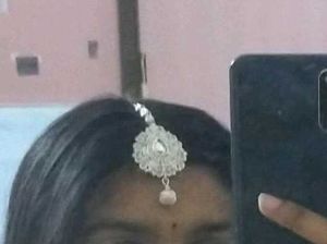 Elegant Silver Maang Tikka