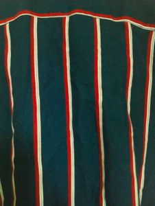 Striped Shirt Dress FIG