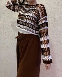 Crochet Knit Top