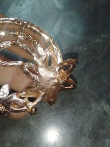 Sparkling Floral Hair Clip