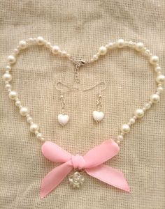 "Vintage"Cottage Core Bow Neckpiece💗🌷✨
