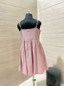 H&amp;M Pintresty 🌸Striped Pink Sundress