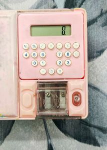 Princess Calculator Pencil Box