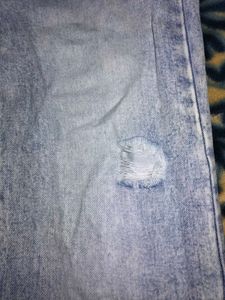 Light Wash Wide Leg Jeans