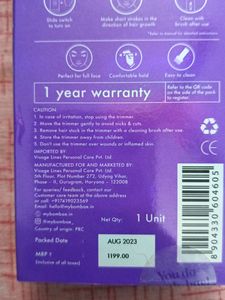 Bombae Eyebrow &amp; Face Trimmer