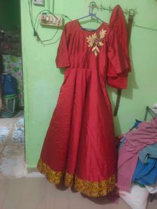 Full Heavy Layer Barbie Doll Gown With Leggings