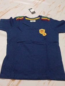 Boy&#39;s Blue Graphic Tee