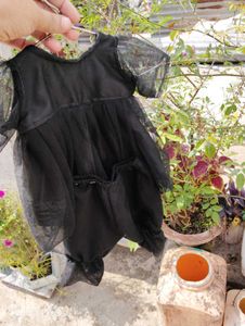 Black Tulle Baby Outfit