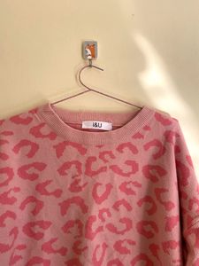 Animal Print Sweater ✨