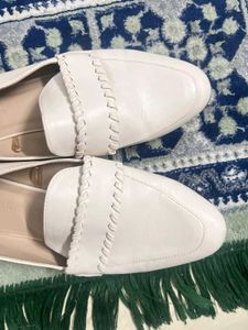 White Primark Loafers