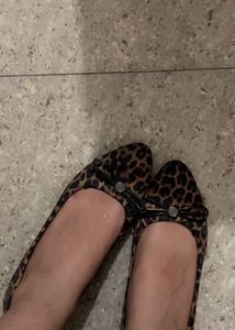 Tiger Print Heels