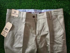 Men&#39;s (Pista Green) 34 Chino pant for party wear