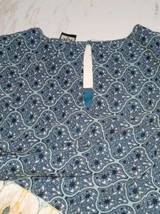 Patterned Mini Dress