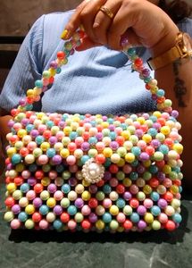 Colourful Pearl Bag