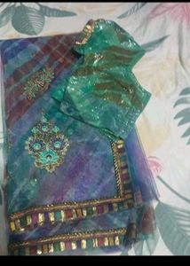Beautiful Embroidered Saree