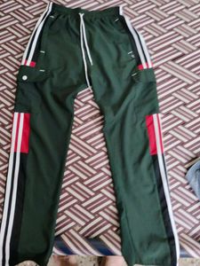 Striped Cargo Pants