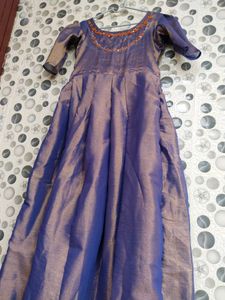 New Boutique Made Maggam Work Long Frock