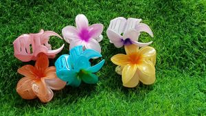 Floral Design Hair Clips