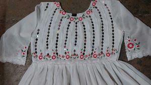 Faux Georgett Frock style Gharara