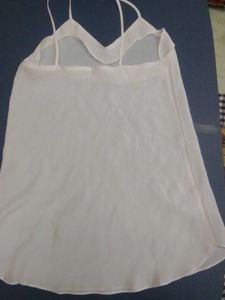 Elegant White Lace Overlay Dress