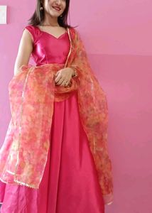 Outfit From Scratch Shartin Kurti With Organza Dup