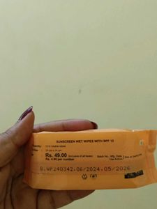 Zudio Micellar Water, Sunscreen Wipes
