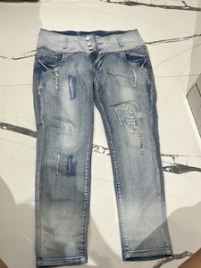 Light Blue Jeans Denim For Women