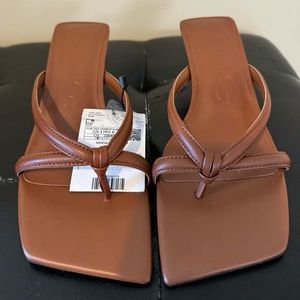 MANGO KITTEN HEELS