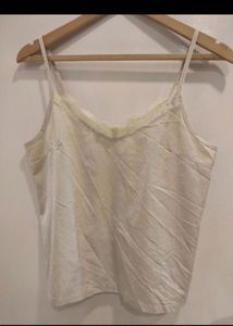 Blue Spaghetti Strap Top