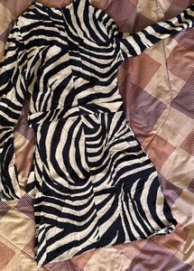Flared Sleeve Dress