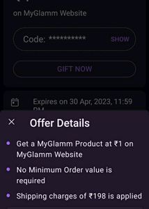 Get A Myglamm Product At 1