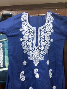 Chikenkari Kurti For Women