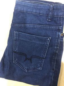Dark Blue Denim Jeans