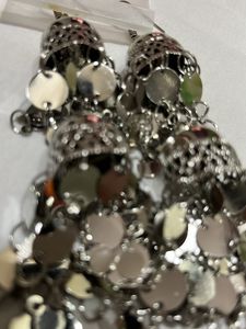 Oxidised Big Size Jhumka
