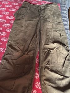 Olive Green Cargo Pants