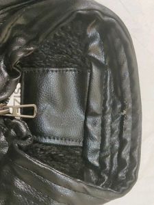 Classic Black Leather Jacket