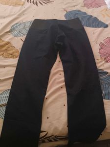 Black Straight Leg Pants
