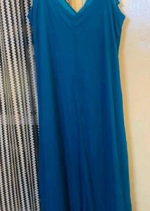 Blue Ruffle Dress