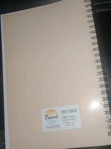 Papco Dot grid notebook journal A5 diary