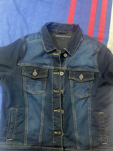 Aeropostale Women Denim Jacket In Good Condition